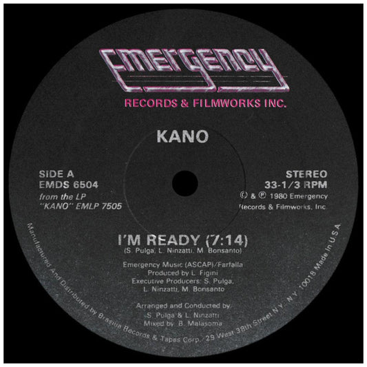 KANO - I'M READY | 12'' MAXI SINGLE USADO