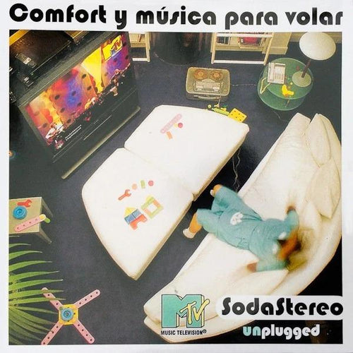 (PREVENTA) SODA STEREO - COMFORT & MUSICA PARA VOLAR: (MTV UNPLUGGED) (2LP) (ULTRA CLEAR VINYL) (MADE IN USA) | VINILO