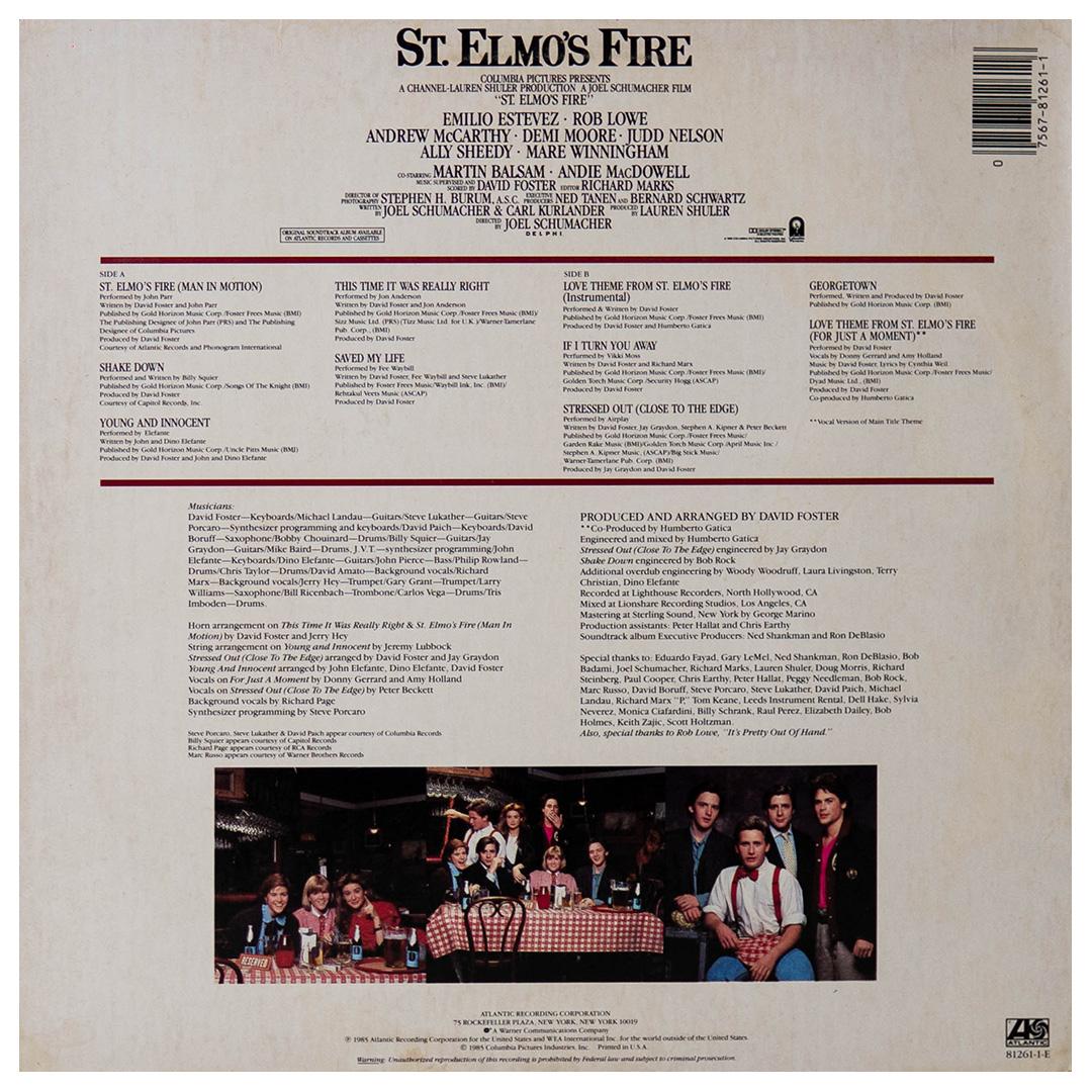ST. ELMOS FIRE - O.S.T. | VINILO USADO