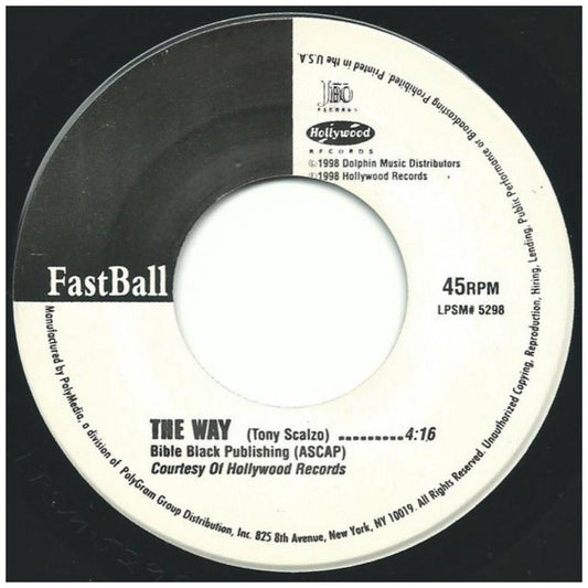 FASTBALL - THE WAY | 7" SINGLE USADO
