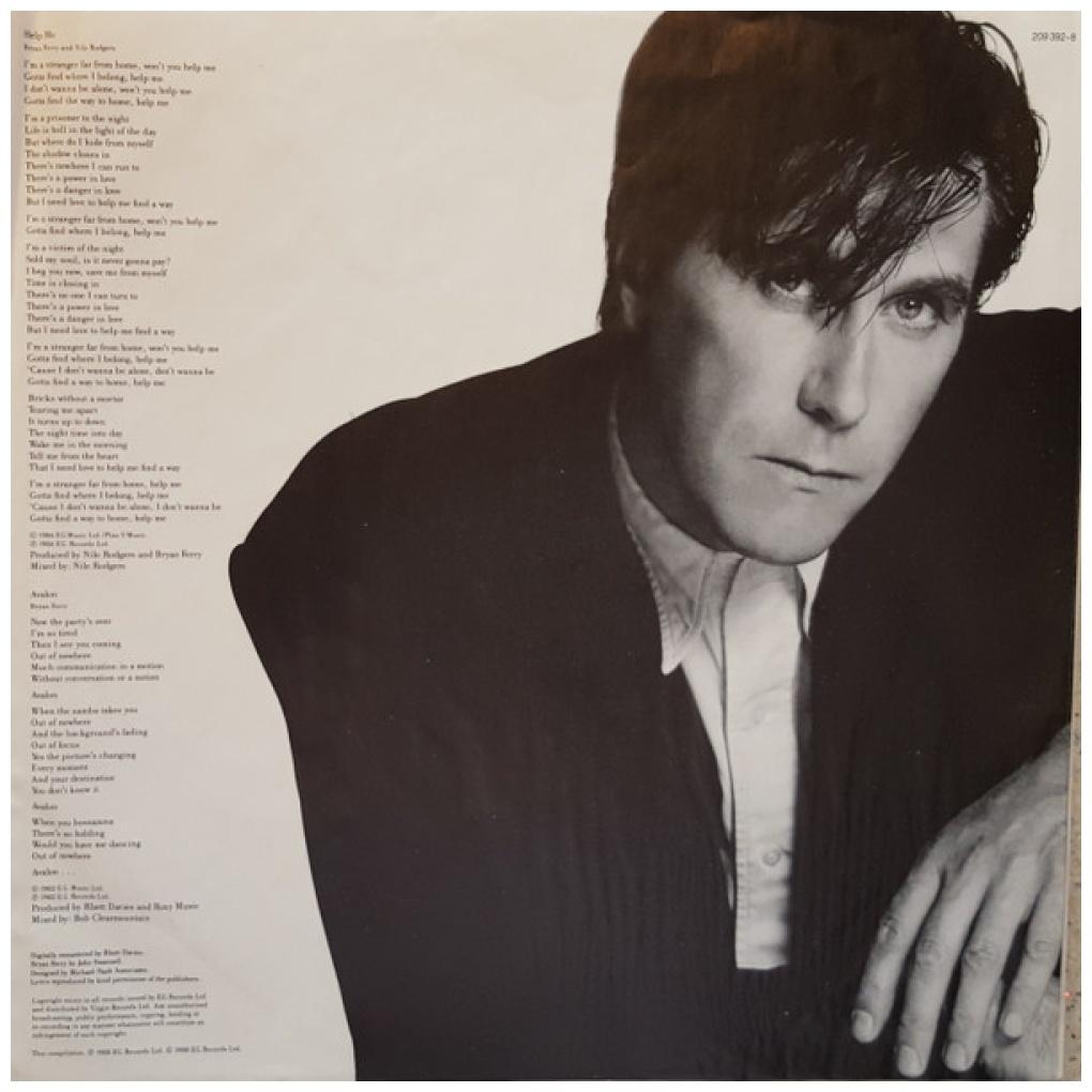 BRYAN FERRY & ROXY MUSIC - THE ULTIMATE COLLECTION | VINILO USADO