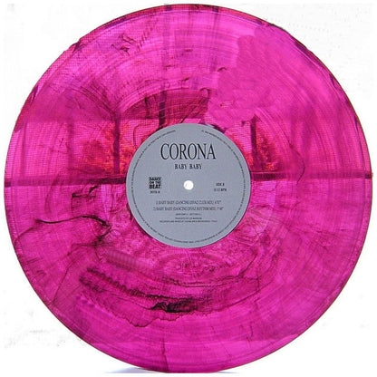 CORONA - BABY BABY (VIOLET MARBLED CLEAR VINYL) | 12'' MAXI SINGLE