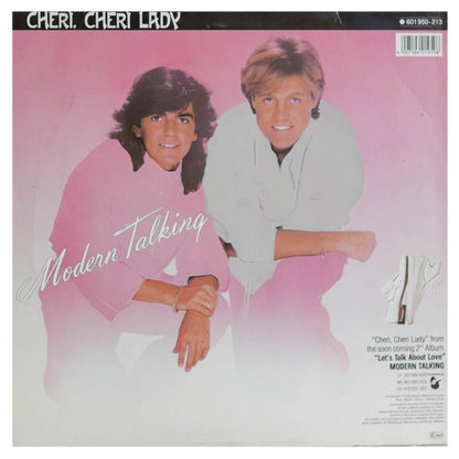 MODERN TALKING - CHERI, CHERI LADY | 12" MAXI SINGLE USADO
