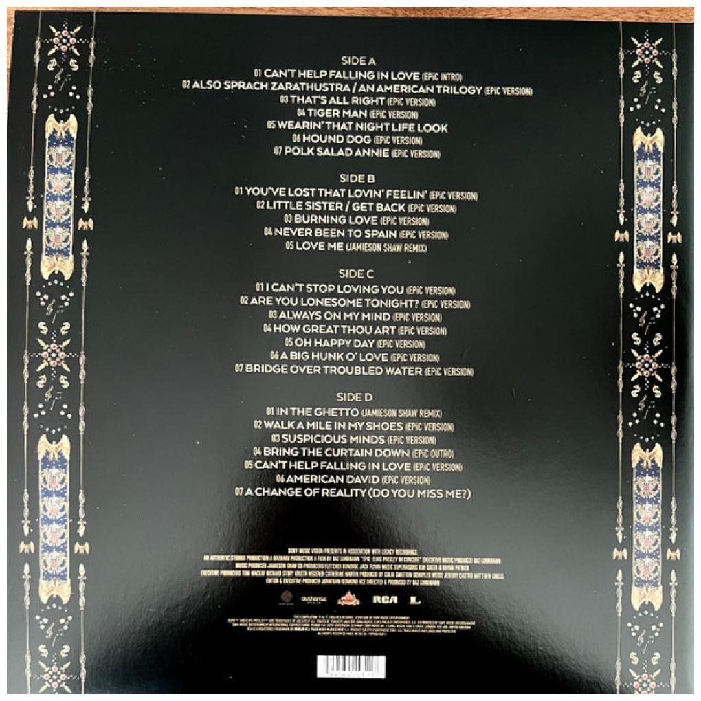 ELVIS PRESLEY - EPIC: ORIGINAL MOTION PICTURE SOUNDTRACK (2LP) (150GRS) | VINILO