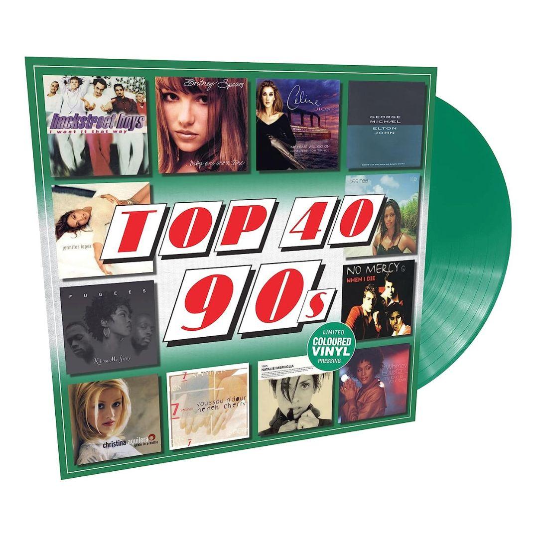 TOP 40 90 S - VARIOUS TOP 40 90 S (GREEN VINYL) | VINILO