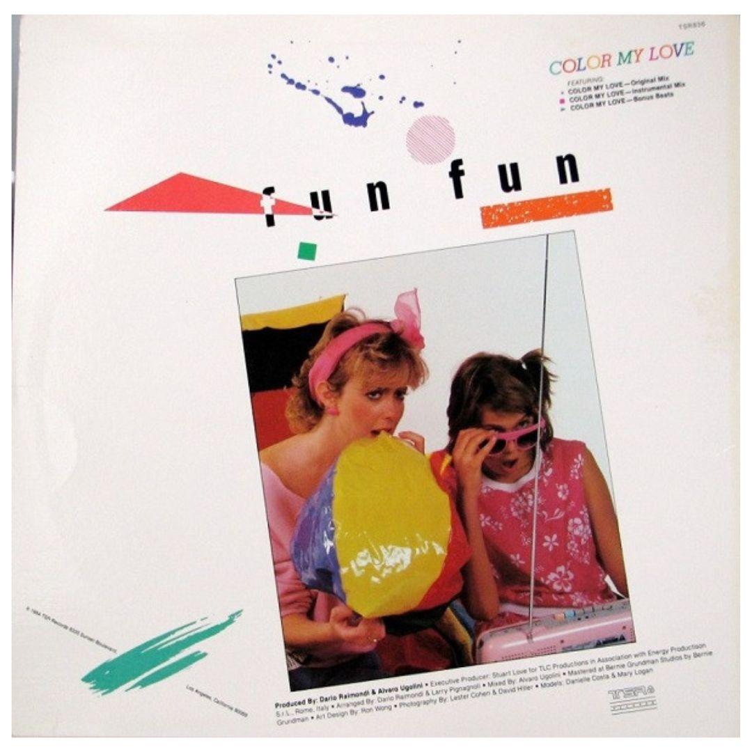 FUN FUN - COLOR MY LOVE | 12" MAXI SINGLE VINILO