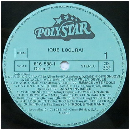 ¡QUÉ LOCURA! - VARIOUS ARTIST (2LP) | VINILO USADO
