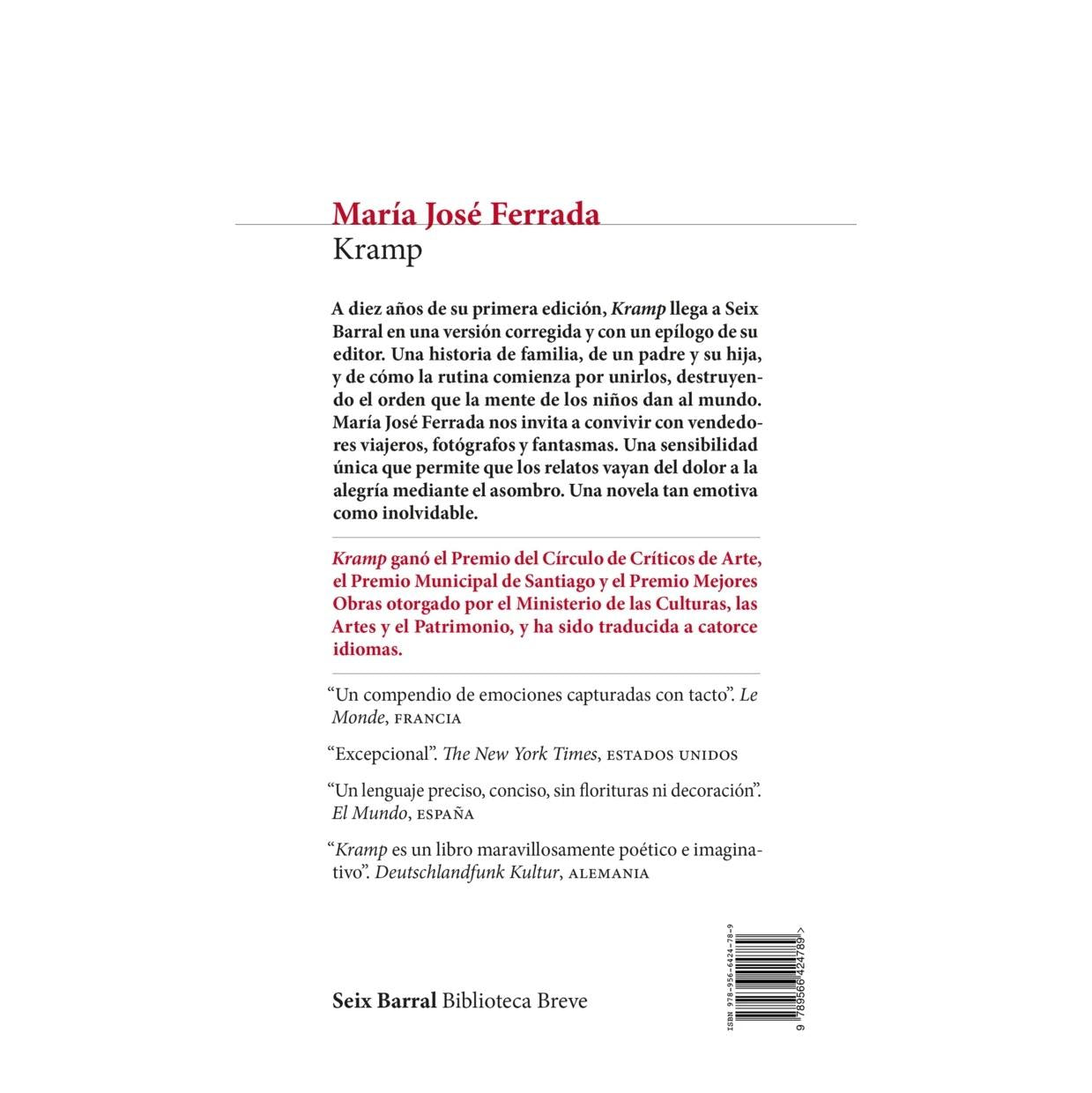 KRAMP (TAPA RÚSTICA) - MARÍA JOSÉ FERRADA | LIBRO