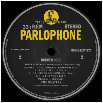 BEATLES - RUBBER SOUL (USA EDITION) | VINILO