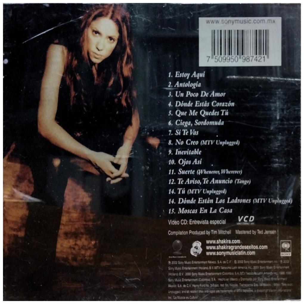 SHAKIRA - GRANDES EXITOS | CD