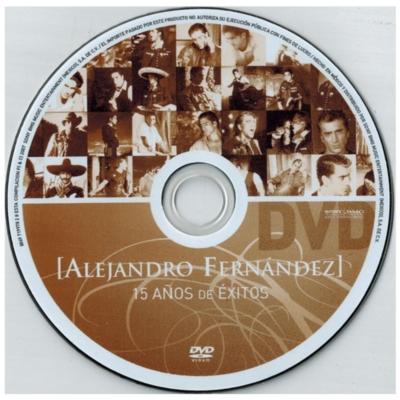 FERNANDEZ,ALEJANDRO - 15 ANOS DE EXITOS (CD+DVD) | CD