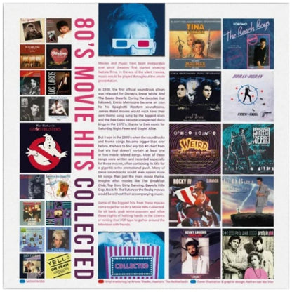 80 S MOVIE HITS - COLLECTED (2LP) (BLUE & GOLD VINYL) | VINILO