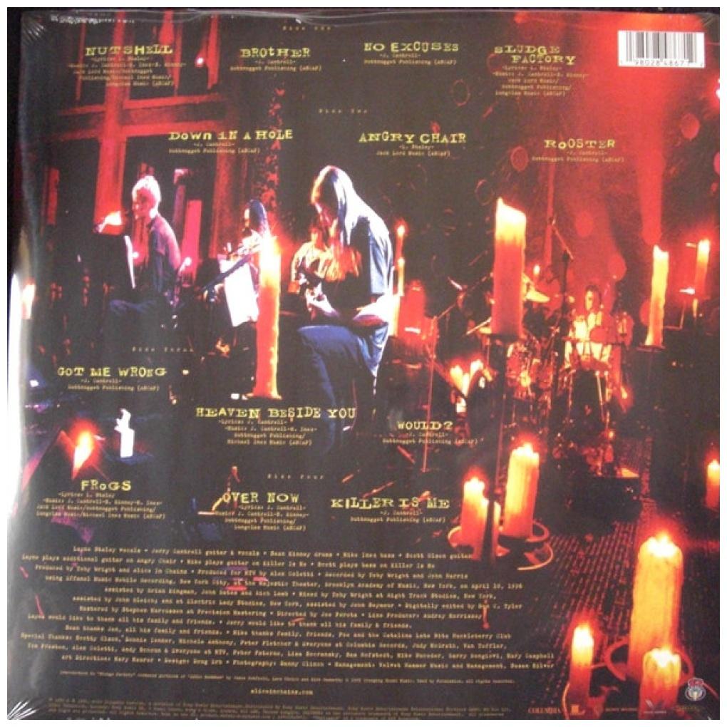 ALICE IN CHAINS - MTV UNPLUGGED (2LP/180G) | VINILO
