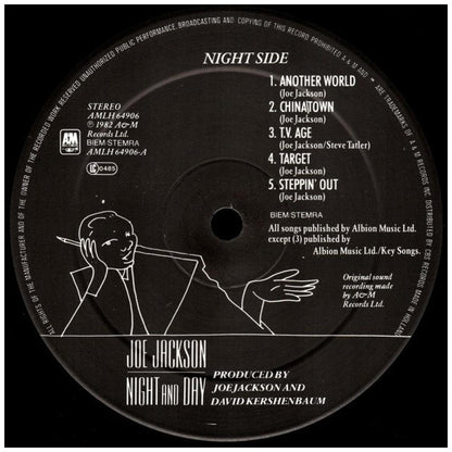 JOE JACKSON - NIGHT AND DAY | VINILO USADO