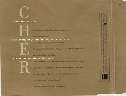 CHER - BELIEVE | CD SINGLE USADO