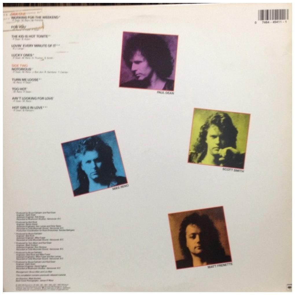 LOVERBOY - BIG ONES | VINILO USADO