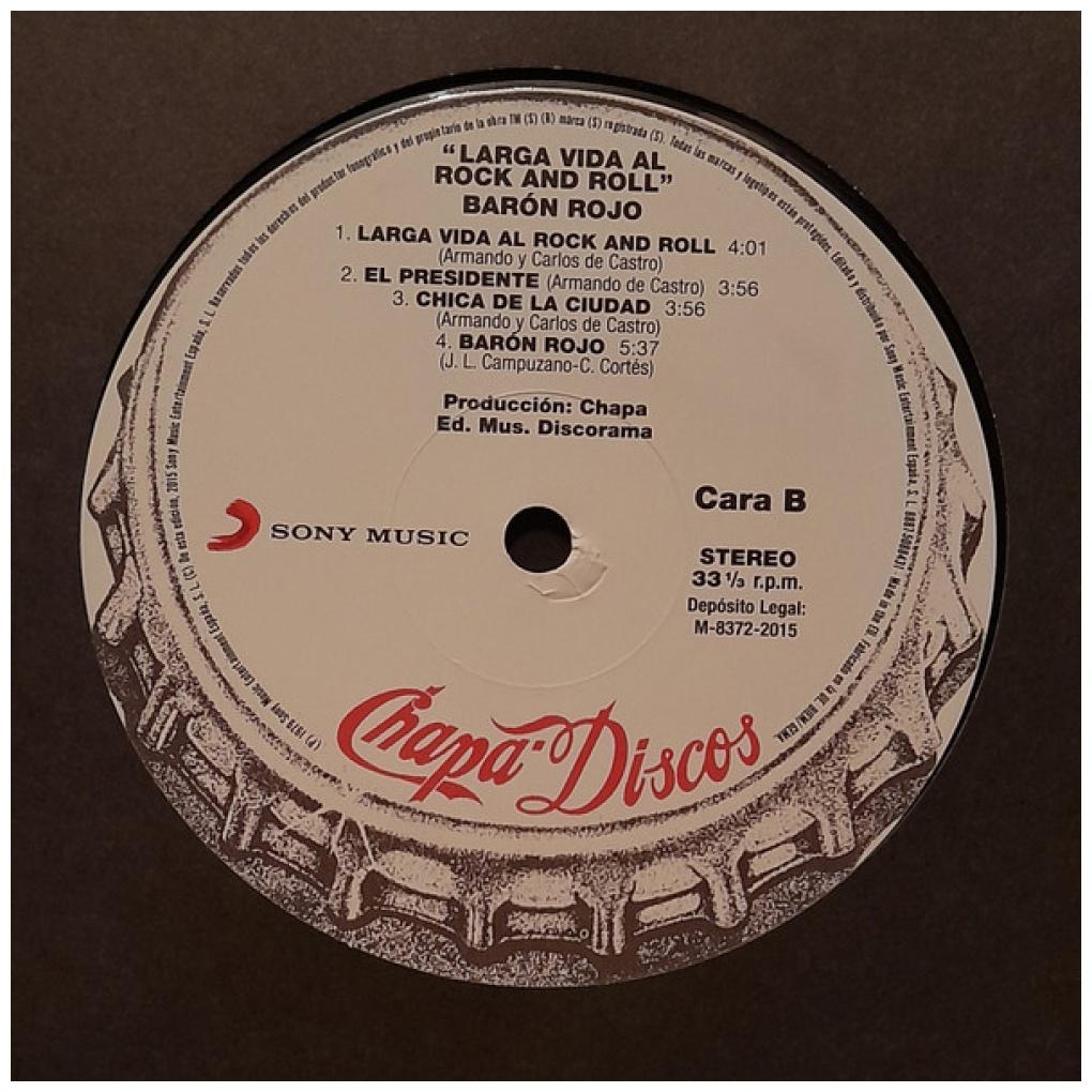 BARON ROJO - LARGA VIDA AL ROCK & ROLL (REMASTERIZADO) (2LP) | VINILO