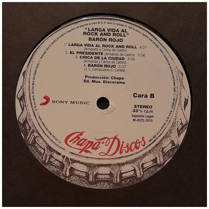 BARON ROJO - LARGA VIDA AL ROCK & ROLL (REMASTERIZADO) (2LP) | VINILO