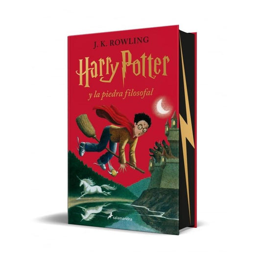 HARRY POTTER Y LA PIEDRA FILOSOFAL (EDICIÓN ESPECIAL CON CANTOS PINTADOS) (HARRY POTTER 1) (TAPA DURA) - J. K. ROWLING | LIBRO