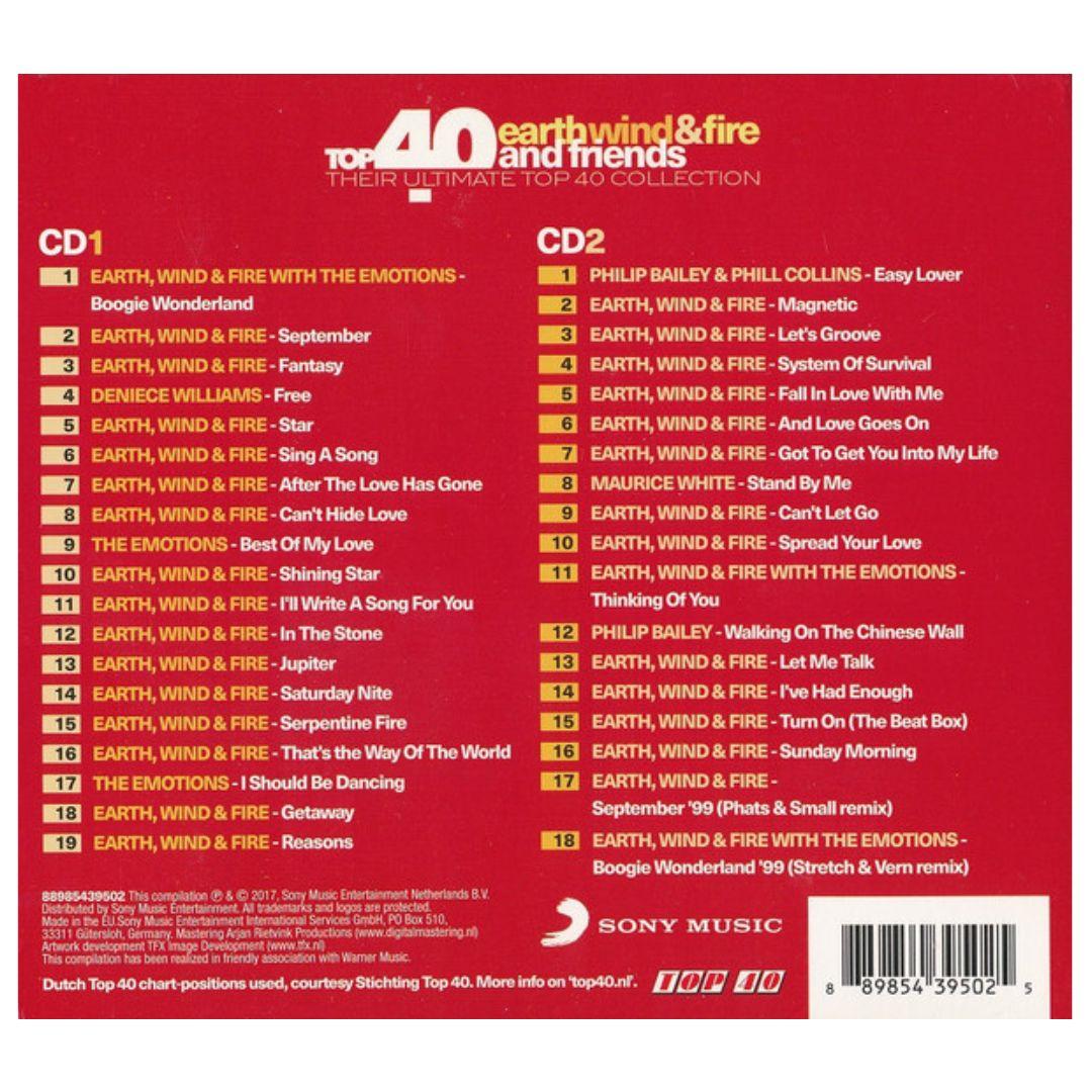 EARTH, WIND & FIRE & FRIENDS - TOP 40 TOP (2CD) | CD