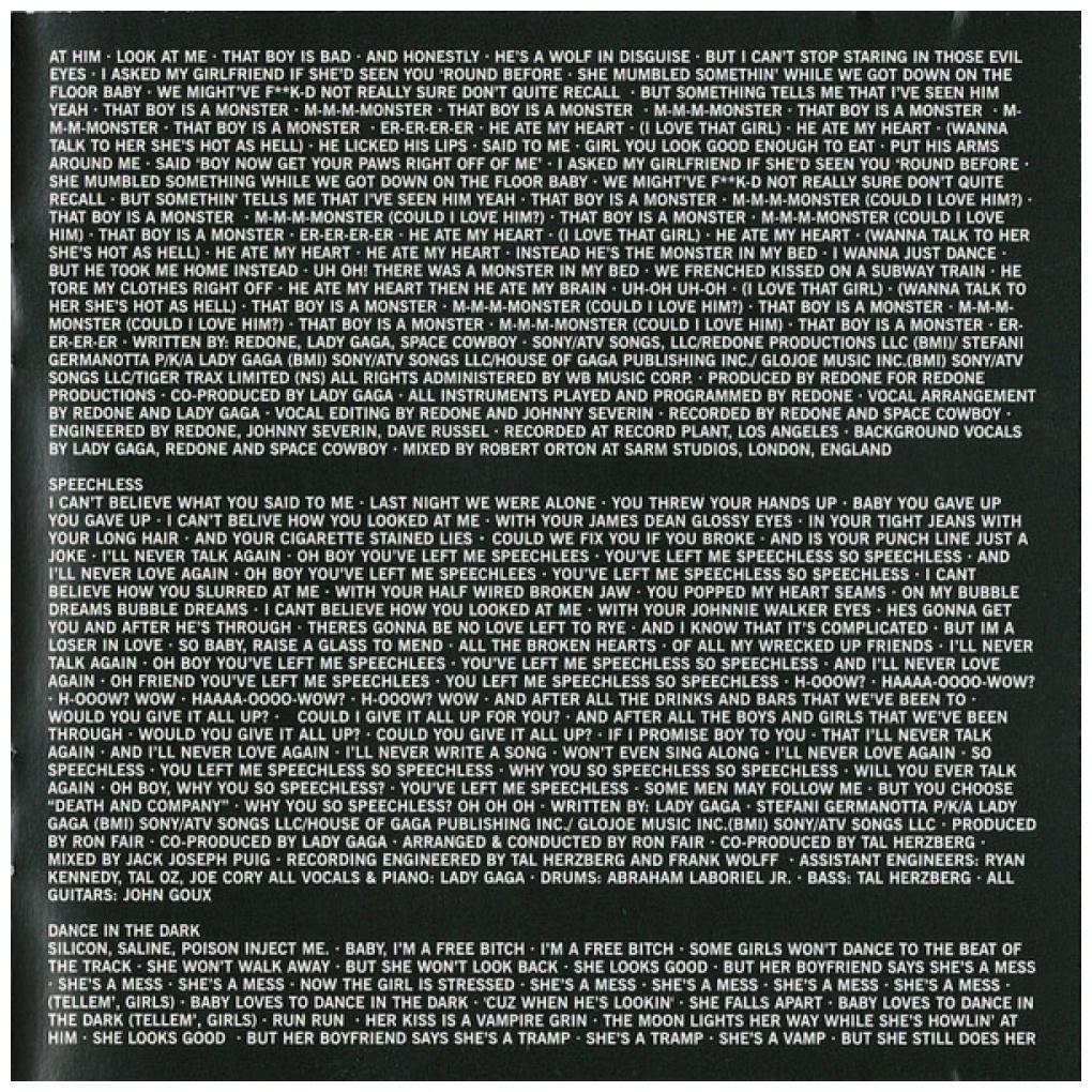 LADY GAGA - THE FAME MONSTER | CD