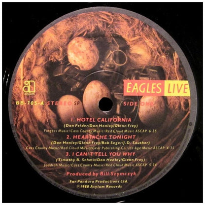 EAGLES - EAGLES LIVE (2LP) (INC. POSTER) | VINILO USADO