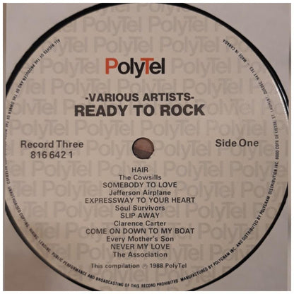 READY TO ROCK - 45 ORIGINAL HITS (4LP) | VINILO USADO