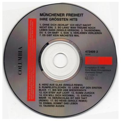 MUNCHENER FREIHEIT - IHRE GROSSTEN HITS | CD