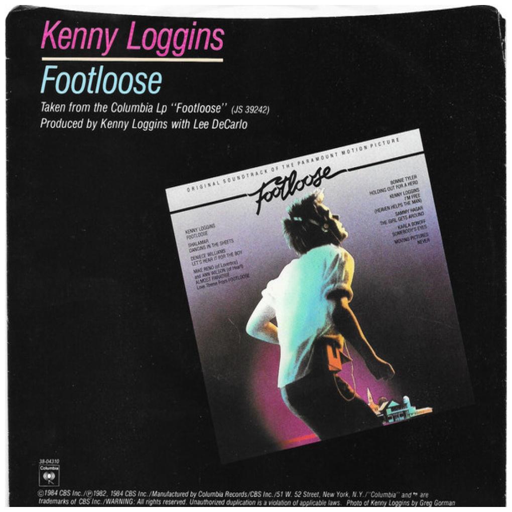 KENNY LOGGINS - FOOTLOOSE | 7" SINGLE USADO