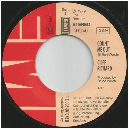 CLIFF RICHARD - WE DON'T TALK ANYMORE | 7" SINGLE USADO