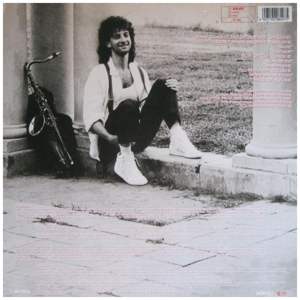 KENNY G - DUOTONES | VINILO USADO