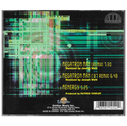 PATRICK COWLEY - MEGATRON MAN/MENERGY | CD MAXI SINGLE