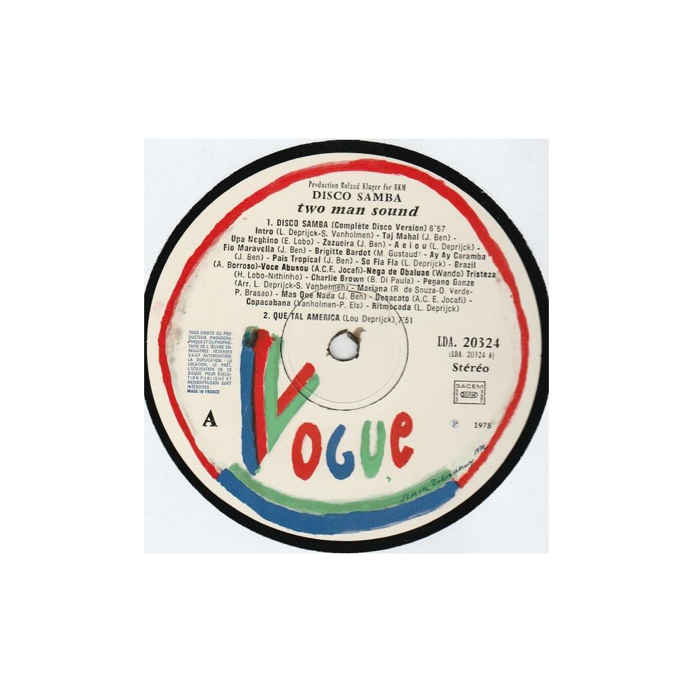 TWO MAN SOUND  - DISCO SAMBA  | VINILO USADO
