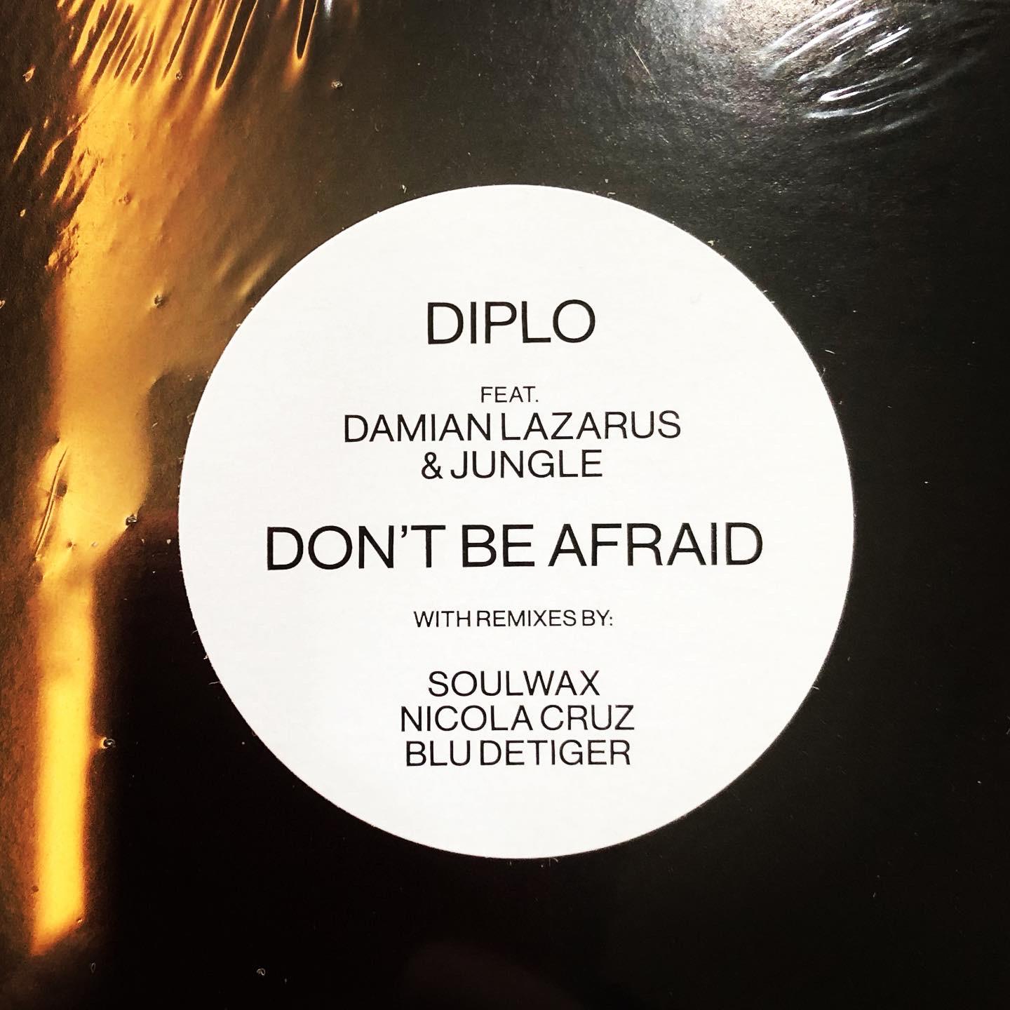 DIPLO ft. JUNGLE - DON T BE AFRAID | 12" MAXI SINGLE VINILO