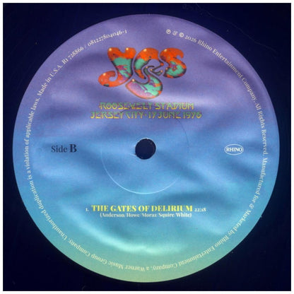 YES - ROOSEVELT STADIUM (JERSEY CITY, NJ, 17 JUNE 1976 LIVE) (3LP) | VINILO