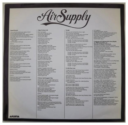 AIR SUPPLY - THE ONE THAT YOU LOVE  | VINILO