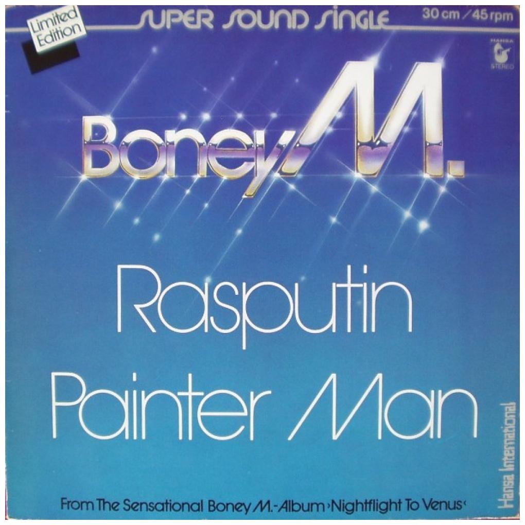 BONEY M - RASPUTIN | 12'' MAXI SINGLE USADO