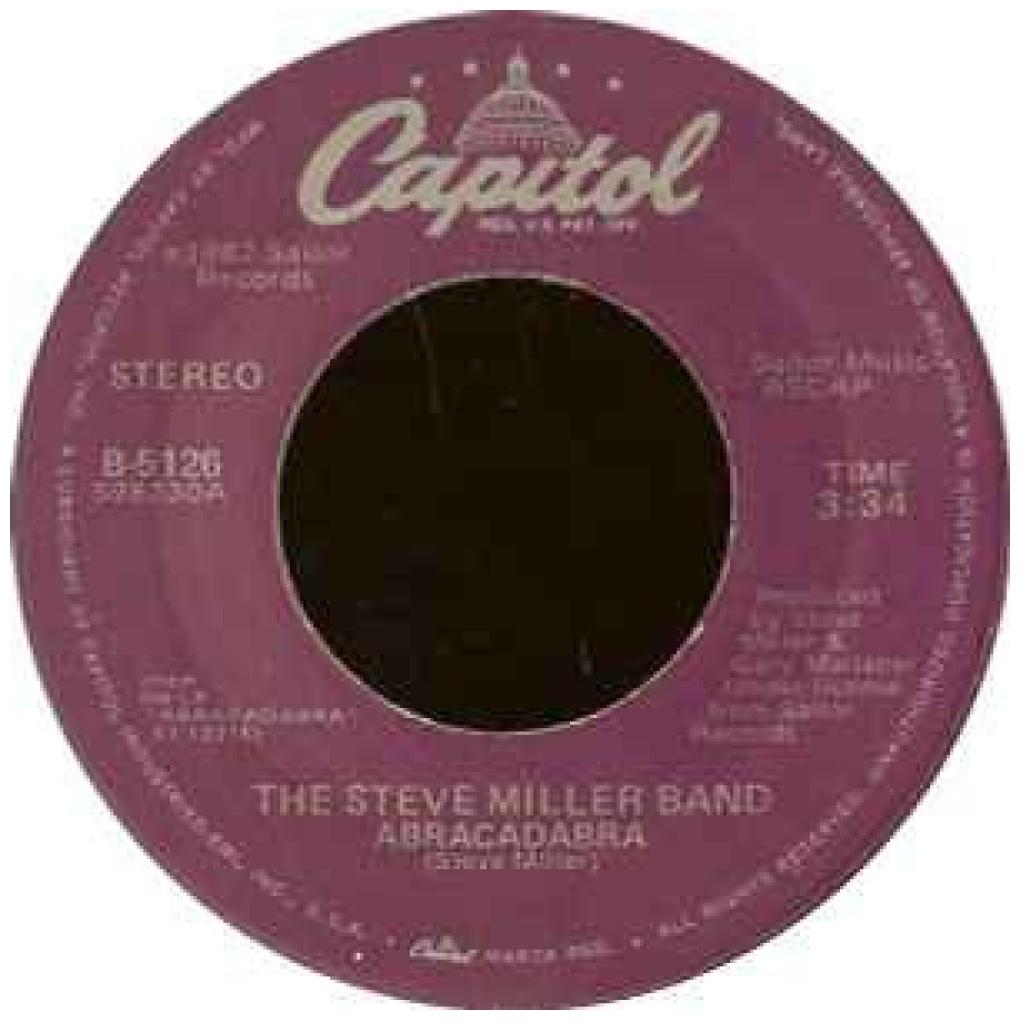 STEVE MILLER BAND - ABRACADABRA | 7" SINGLE USADO