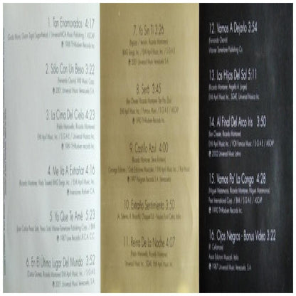 RICARDO MONTANER - EXITOS ETERNOS | CD