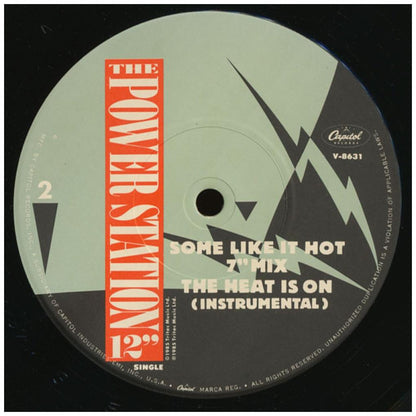 POWER STATION - SOME LIKE IT HOT/THE HEAT IS ON | 12" MAXI SINGLE VINILO USADO