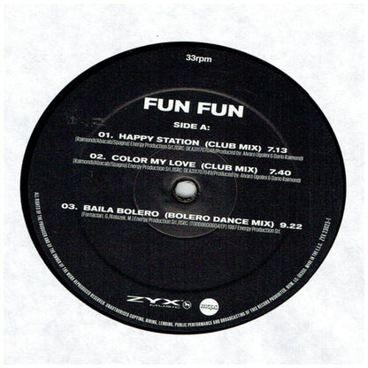 FUN FUN - GREATEST HITS & REMIXES | VINILO