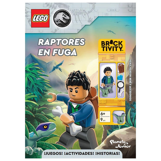 LEGO® JURASSIC WORLD™. RAPTORES EN FUGA (TAPA RÚSTICA) - VARIOS AUTORES | LIBRO