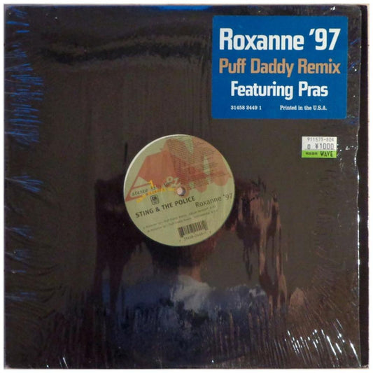 STING & THE POLICE - ROXANNE '97 (PUFF DADDY REMIX) | 12'' MAXI SINGLE USADO