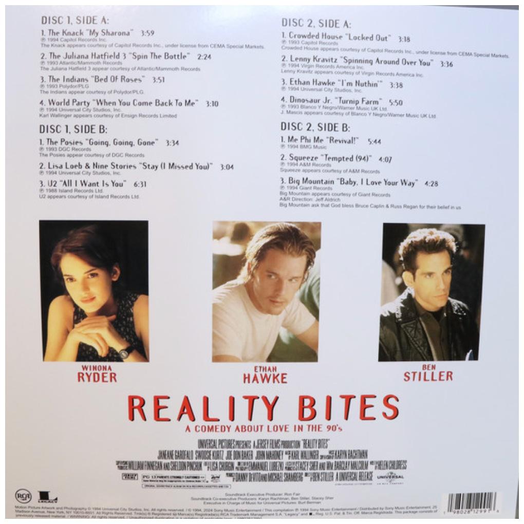 REALITY BITES - O.S.T. (2LP) | VINILO USADO