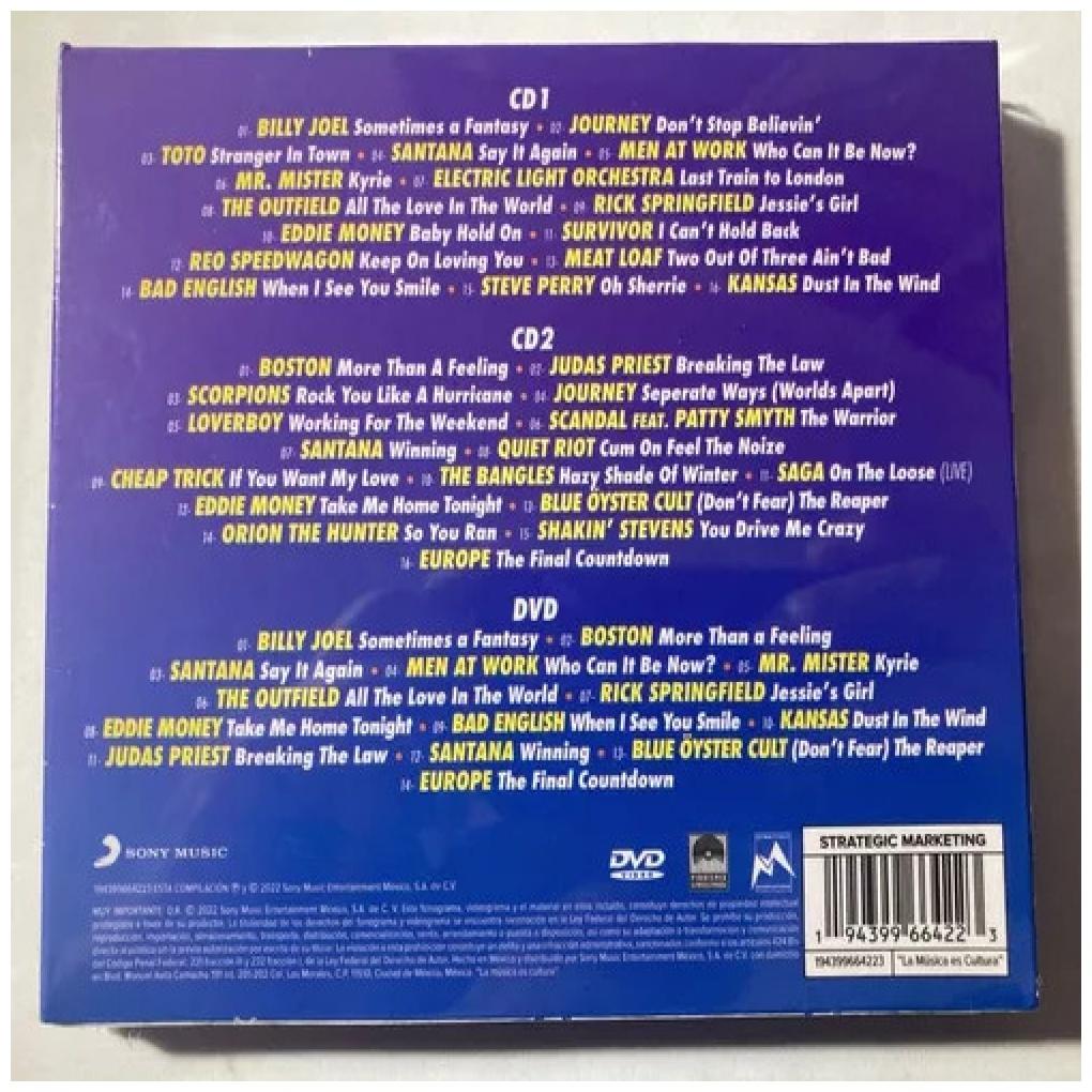 LLENA TU CABEZA DE ROCK - VARIOS ARTISTAS (2CD+DVD) | CD