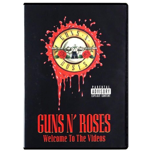 GUNS N  ROSES - WELCOME TO THE VIDEOS | DVD