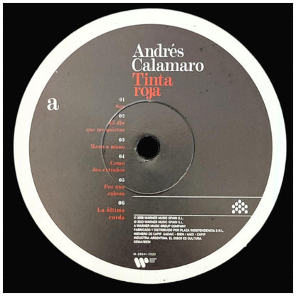 ANDRES CALAMARO - TINTA ROJA | VINILO