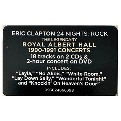 ERIC CLAPTON - 24 NIGHTS: ROCK (2CD+DVD) | CD
