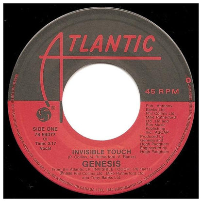 GENESIS - INVISIBLE TOUCH | 7" SINGLE USADO