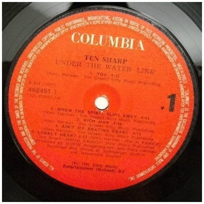 TEN SHARP - UNDER THE WATER - LINE | VINILO USADO